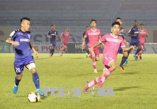 V.League 2018: Becamex Bình Dương vươn lên vị trí thứ 2 bảng xếp hạng ảnh 1